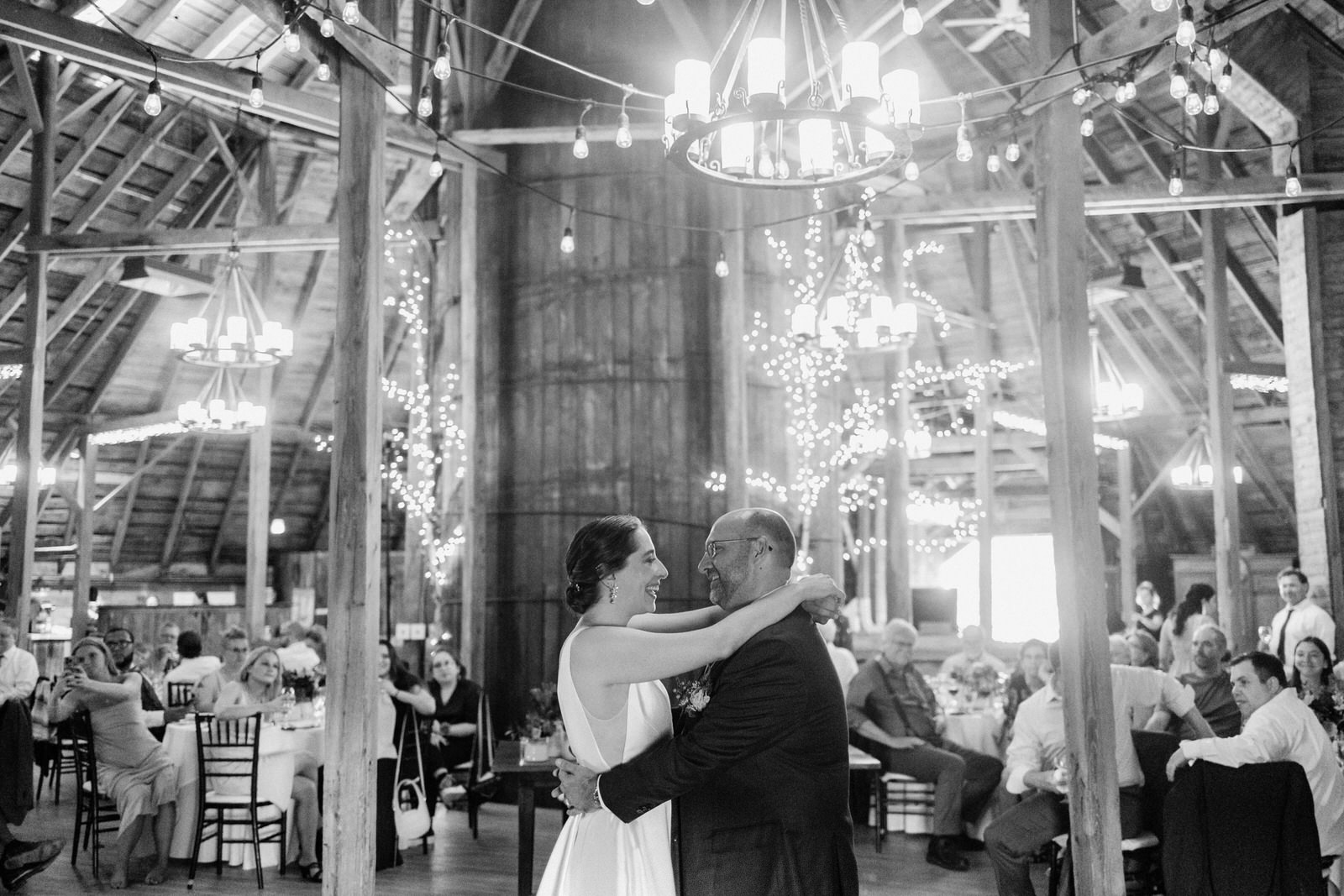 first dance photos round barn vt wedding