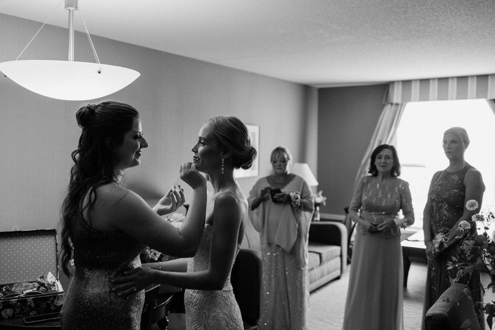 makeup final touches peabody essex museum wedding