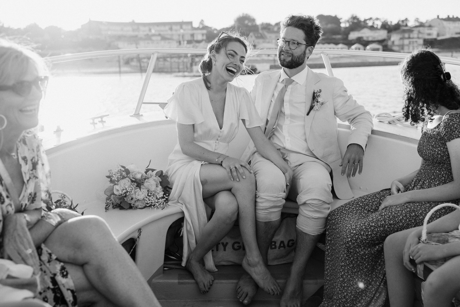 boat ride chatham bars inn elopement